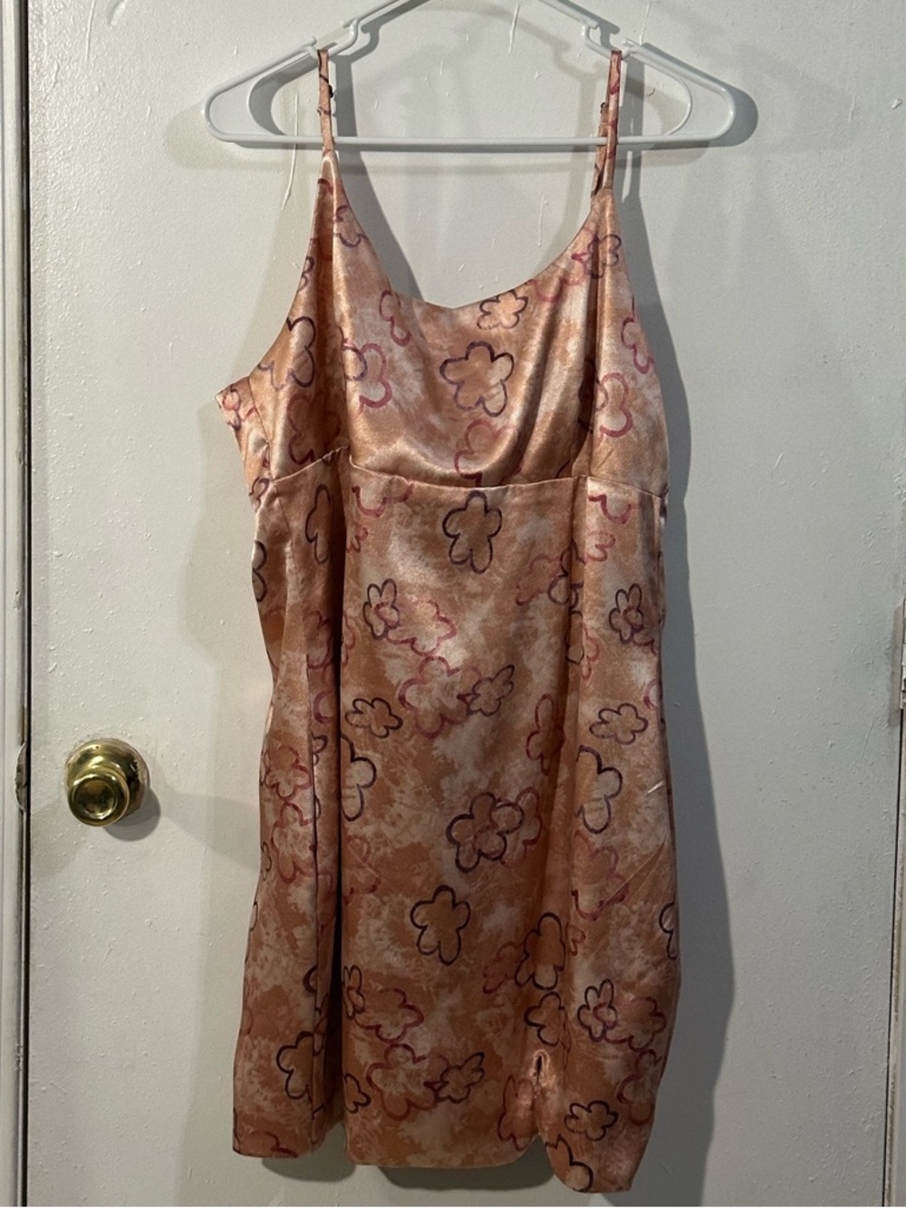 wild fable Blush Pink Satin Slip Dress